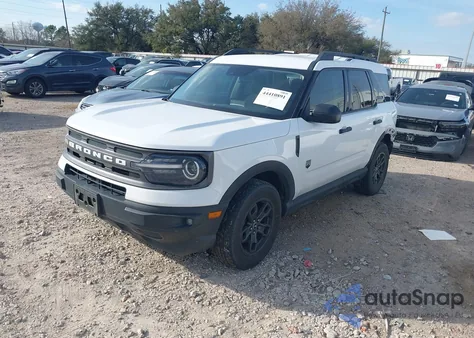 2021 Ford Bronco Sport Big Bend z USA, uszkodzony, nr VIN 3FMCR9B60MRA18766